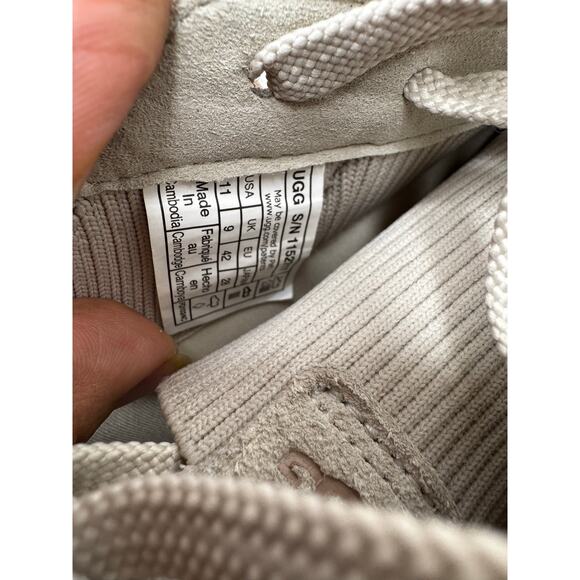 UGG MISMATCHED Grays EZ-Duzzit Lace platform sneaker Sz 11 - Picture 7 of 12